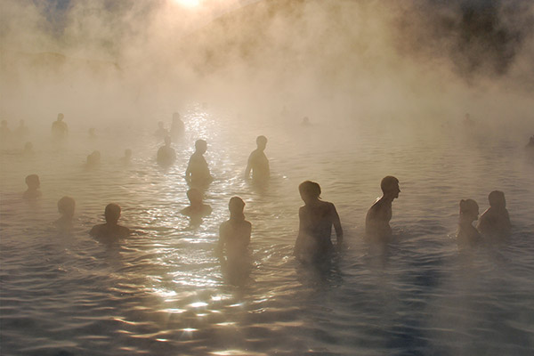 Blue Lagoon İzlanda Su damlasında gizli sağlık